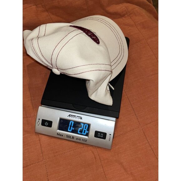 Kangol Beige Embroidered Logo Adjustable Strap Baseball Cap Unisex One Size - Picture 6 of 6